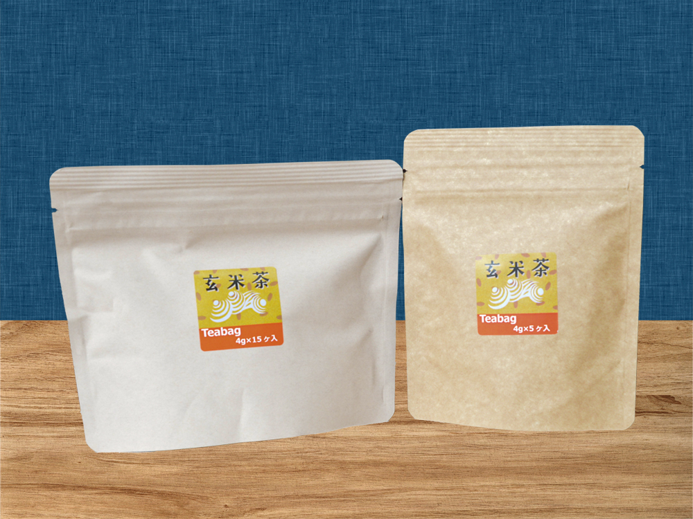 玄米茶のティーバック